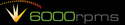 6,000 RPM's Logo